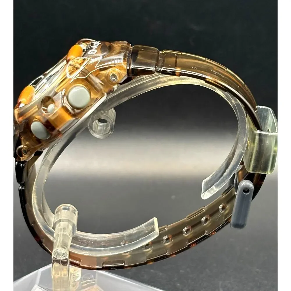 Casio Baby-G BG-169R Brown Translucent Digital Data Bank 200M Women’s Watch